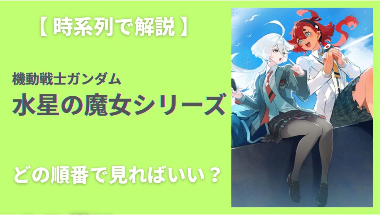 アイキャッチ画像（ガンダム　水星の魔女）